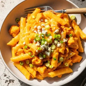 The Ultimate Buffalo Chicken Pasta (4 Ways: Skillet, Bake, Crockpot & Salad!)
