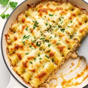 Chicken Manicotti Recipe (Creamy, Foolproof & So Easy)