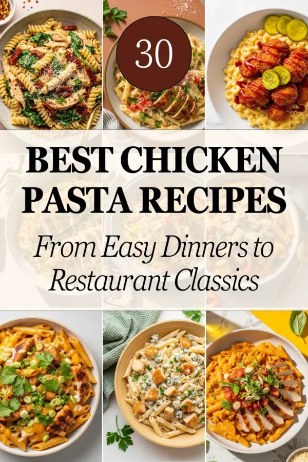 The Ultimate Guide to Crave-Worthy & Restaurant-Style Chicken Pasta Recipes