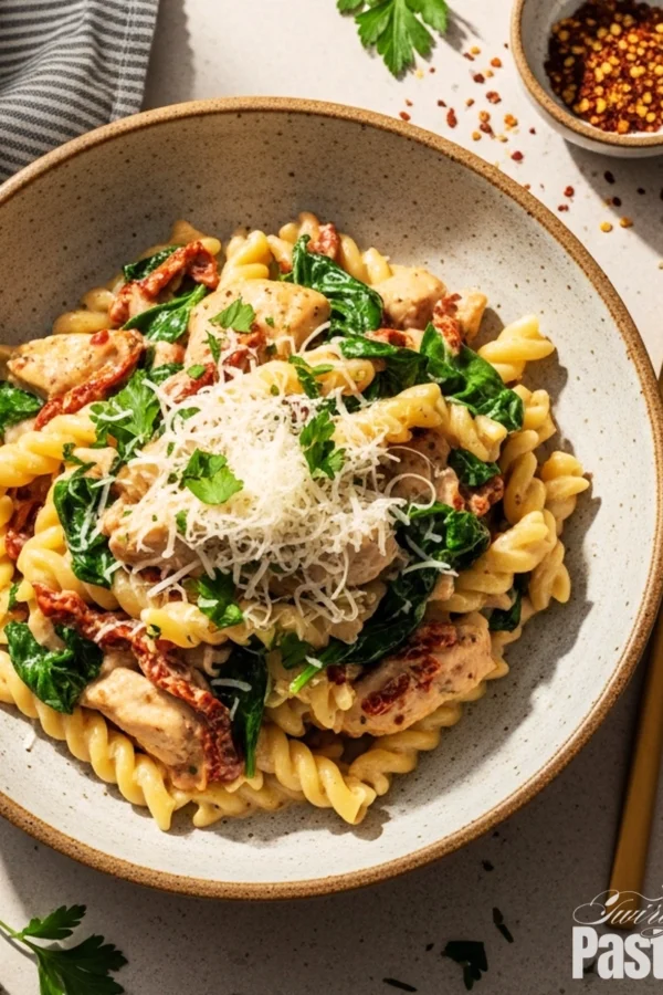 Creamy Sun-Dried Tomato Chicken Pasta (The Only Recipe You Need)
