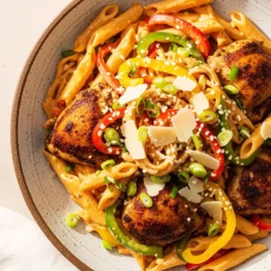 Jerk Chicken Pasta (Creamy Bahama Breeze Copycat)